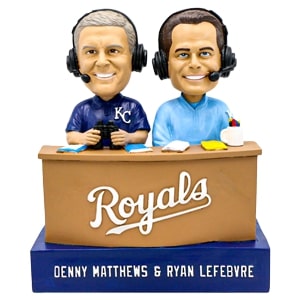 Denny Matthews & Ryan Lefebvre bobblehead
