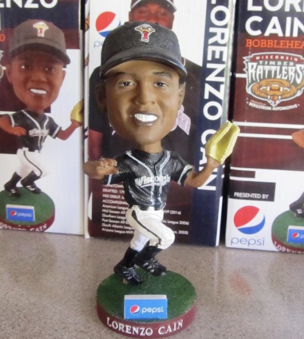 Lorenzo Cain bobblehead